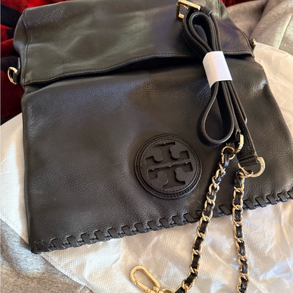 Tory Burch Black Leather Crossbody Bag - Picture 5 of 7